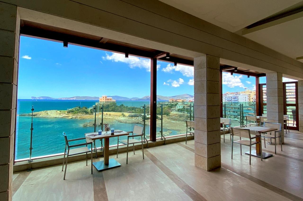 Smy Carlos V Wellness & Spa Alghero Exterior photo View from the lobby